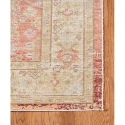 Salmon Vintage Border Runner