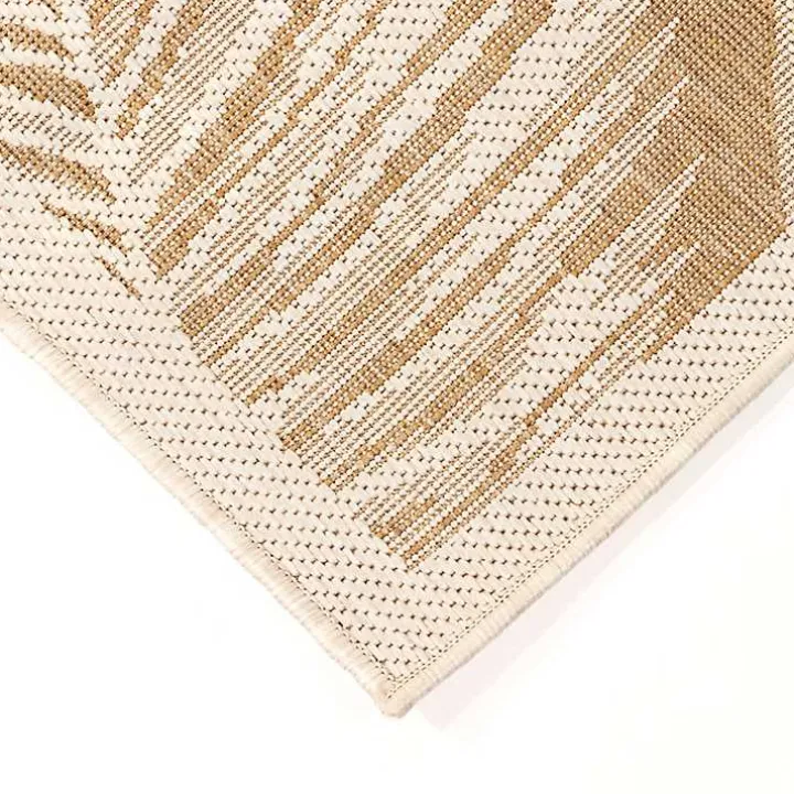 Sand Cabo Palm Indoor/Outdoor Rug, 7x9