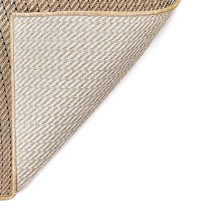 Sand Intertwine Indoor/Outdoor Area Rug, 4x7