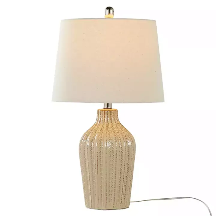 Sand Rockwell Table Lamps, Set of 2