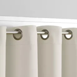 Sandy Beige Blackout Curtain Panel Set, 108 in.
