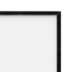 Santa in Snowy Night Framed Art Print