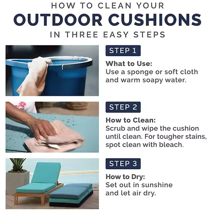 Sapphire Cabana 2-pc. Outdoor Deep Seat Cushion