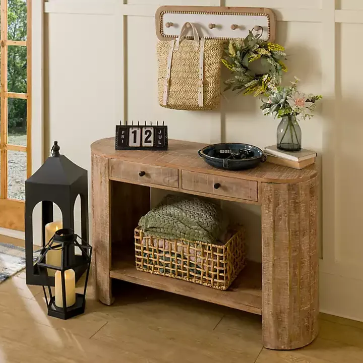 Sawmark 2-Drawer Console Table