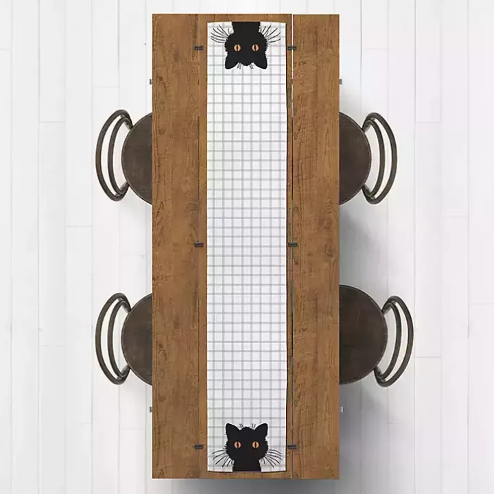 Scaredy Cat Table Runner, 72 in.