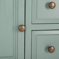 Seafoam Green 4-Drawer Charlotte Sideboard