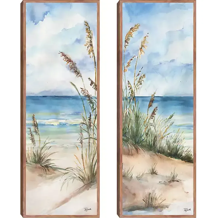 Seaview Panel I & II 2-pc. Canvas Art Print Set