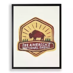 See America's National Parks Framed Art Print