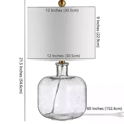 Seeded Glass Armena Table Lamp