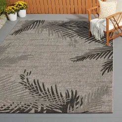 Shaded Palms Captiva Outdoor Area Rug, 5x7
