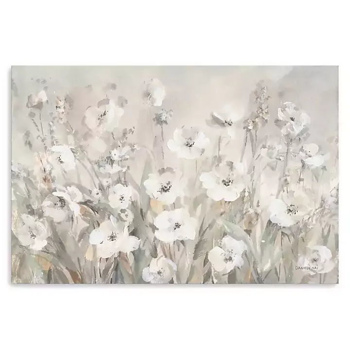 Shades of White Canvas Art Print, 32x48