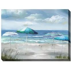 Shady Ladies Outdoor Canvas Art Print
