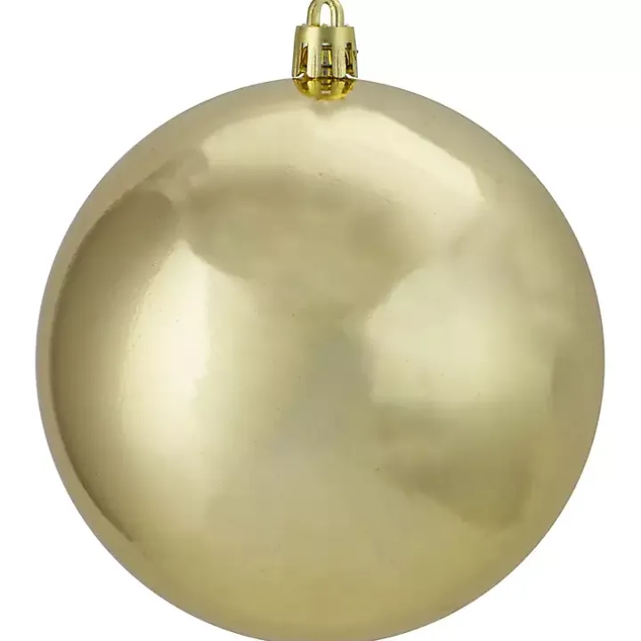 Shatterproof Shiny Gold 12-pc. Ornaments