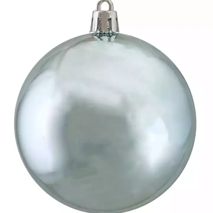 Shatterproof Shiny Powder Blue 32-pc. Ornaments