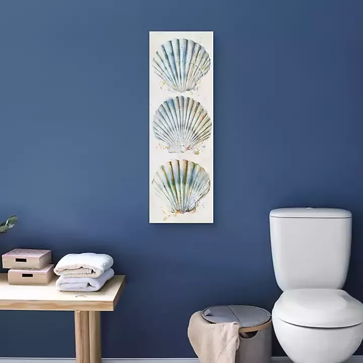 Shell Panel I Giclee Canvas Art Print