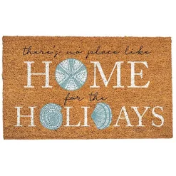 Shells Home for the Holidays Coir Doormat