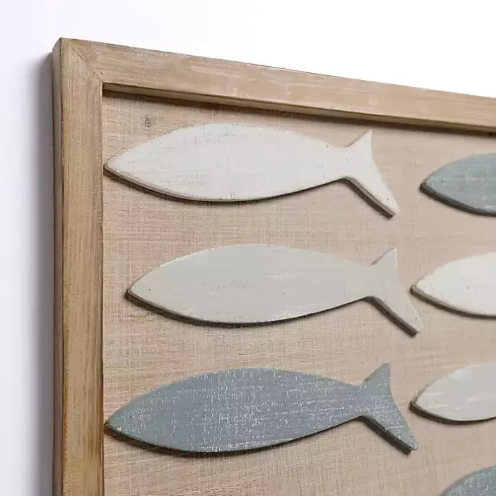 Shoalmate Fish Wood Wall Plaque