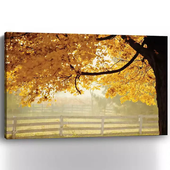 Silence is Golden Canvas Art Print, 48x32 in.