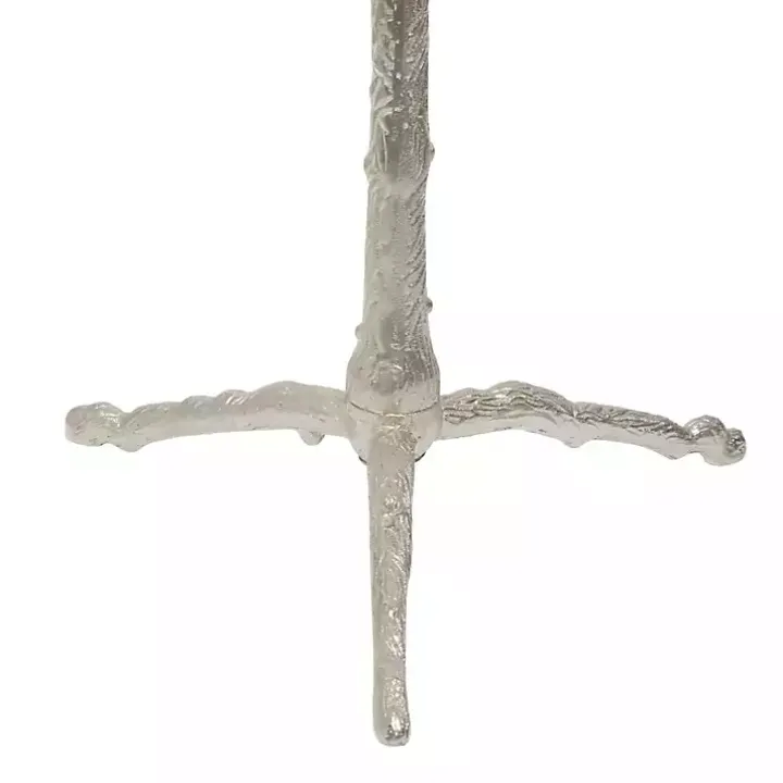 Silver Aluminum Tree Branch Coat Rack