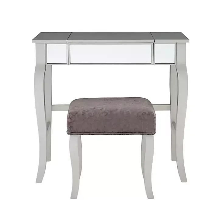 Silver Harper Flip-Top 2-pc. Vanity Set