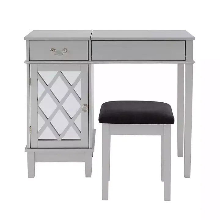 Silver Lattice Ella 2-pc. Vanity Set