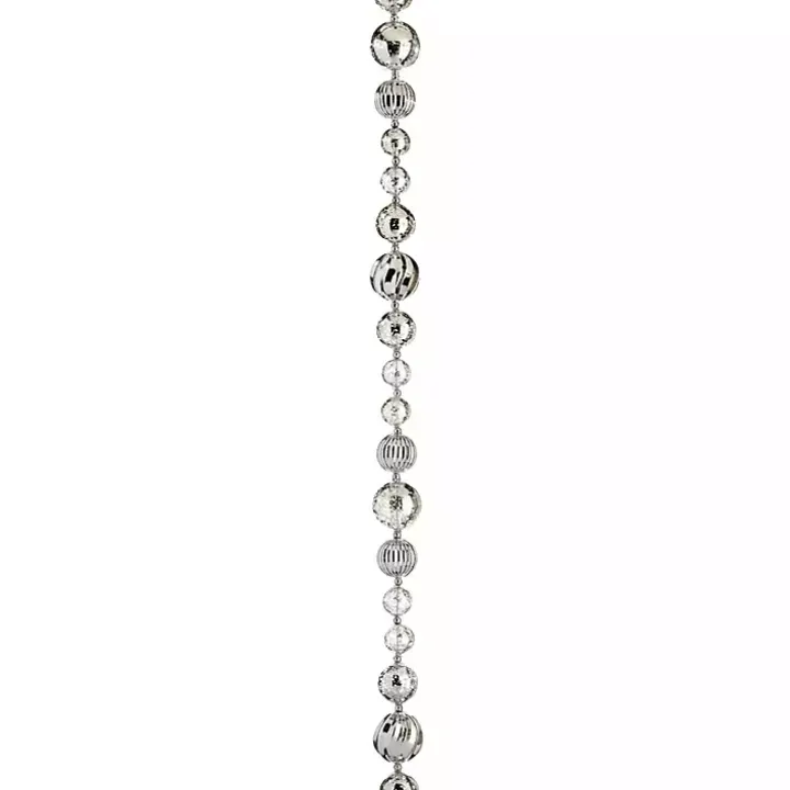 Silver Mercury Ball Tree Garland