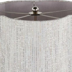 Silver Metal Lila Table Lamp