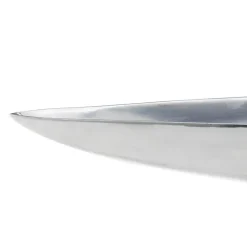 Silver Metallic Canoe Tray