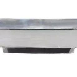 Silver Metallic Canoe Tray