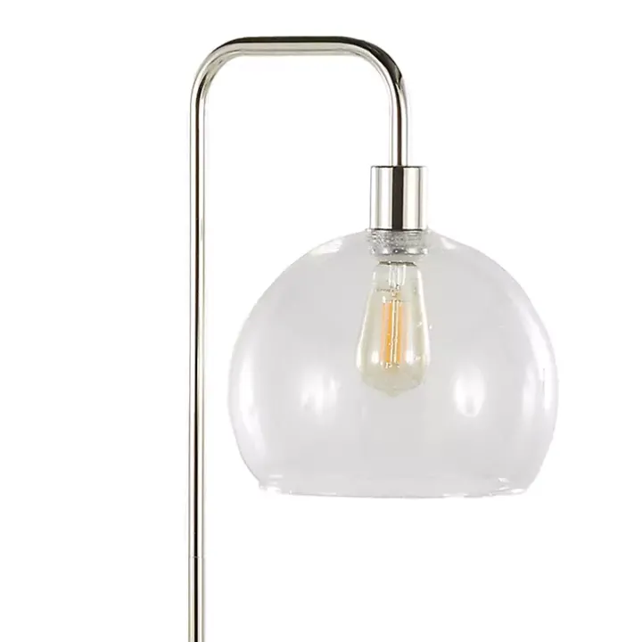 Silver Metro Floor Lamp