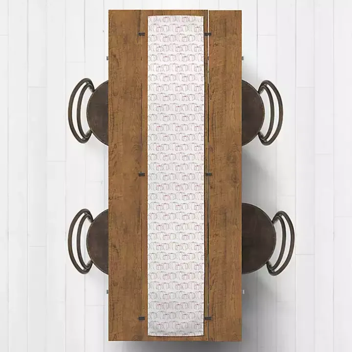 Simple Pumpkins Table Runner, 90 in.