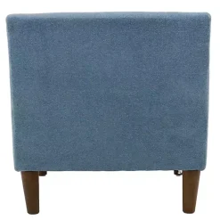 Sky Blue Upholstered Shea Accent Chair