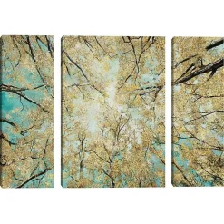 Sky High Canvas Art Prints, Set of 3