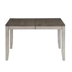 Smoked Alabaster and Honey Wood Dining Table