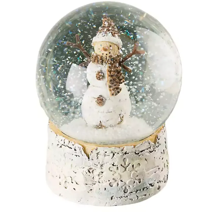 Snowman Christmas Snow Globe