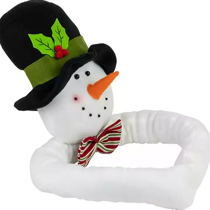 Snowman Plush Christmas Tree Topper