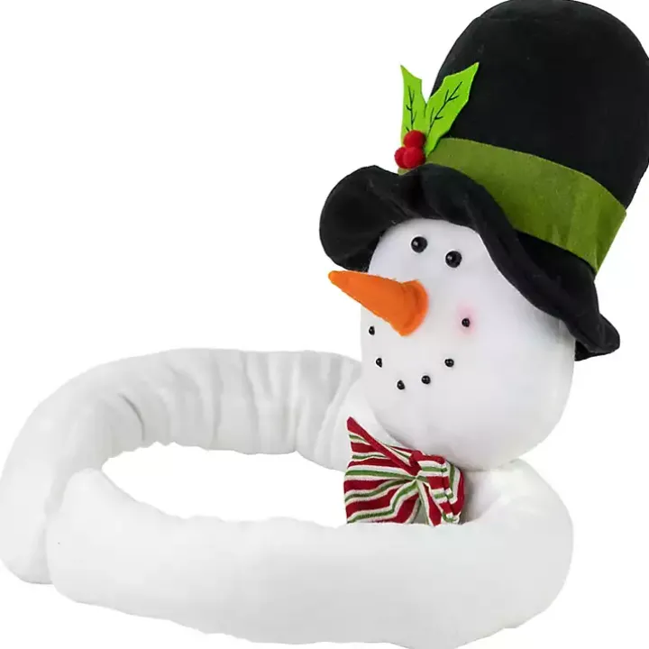 Snowman Plush Christmas Tree Topper