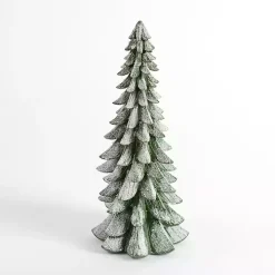 Snowy Green Tiered Christmas Tree, 18 in.