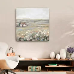 Soft Summer Meadow I Canvas Art Print, 30x30 in.
