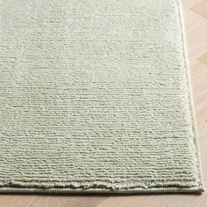 Solid Sage Green Revive Area Rug, 8x10