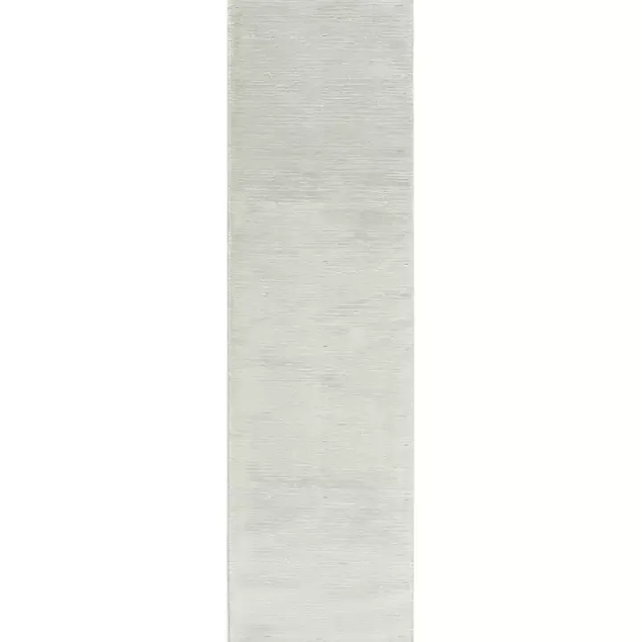 Solid Sage Green Revive Runner, 2x8