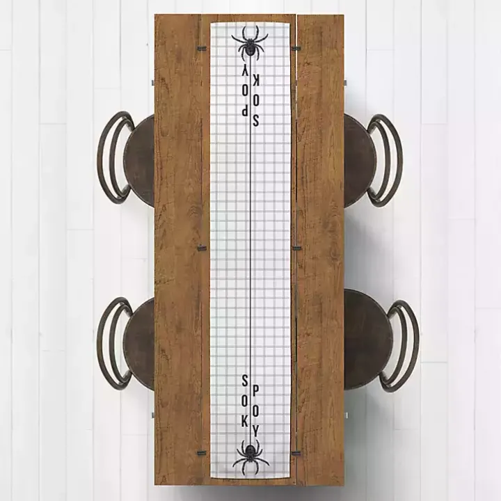 Spooky Spider Table Runner, 72 in.