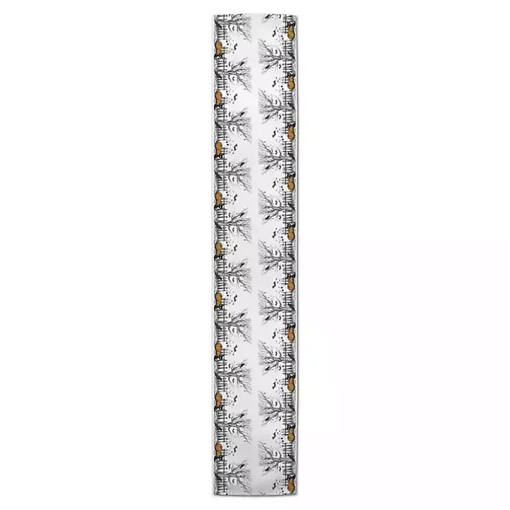 Spooky Tree Border Halloween Table Runner, 72 in.