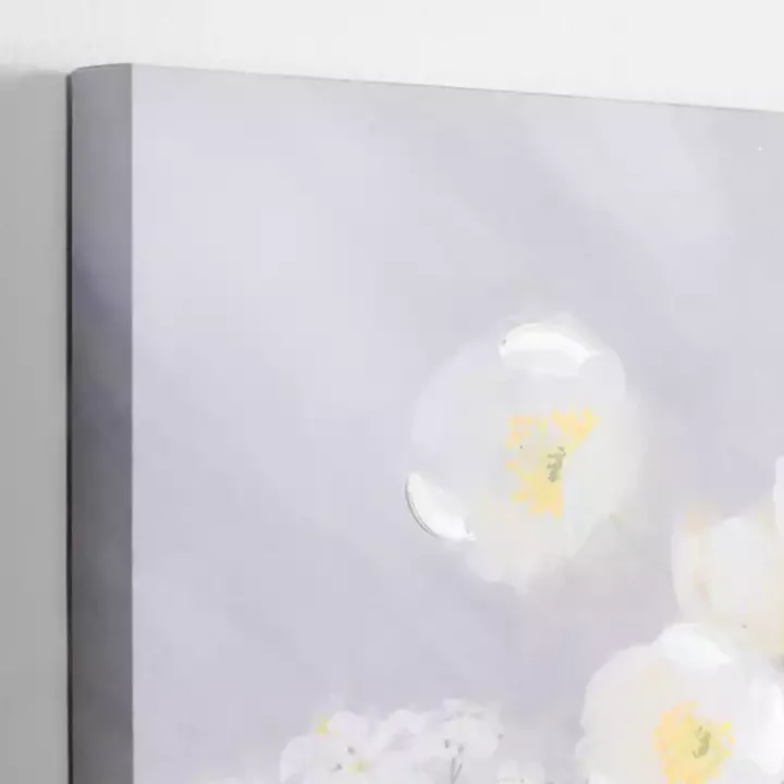 Spring Blooms in Vases Canvas Art Print