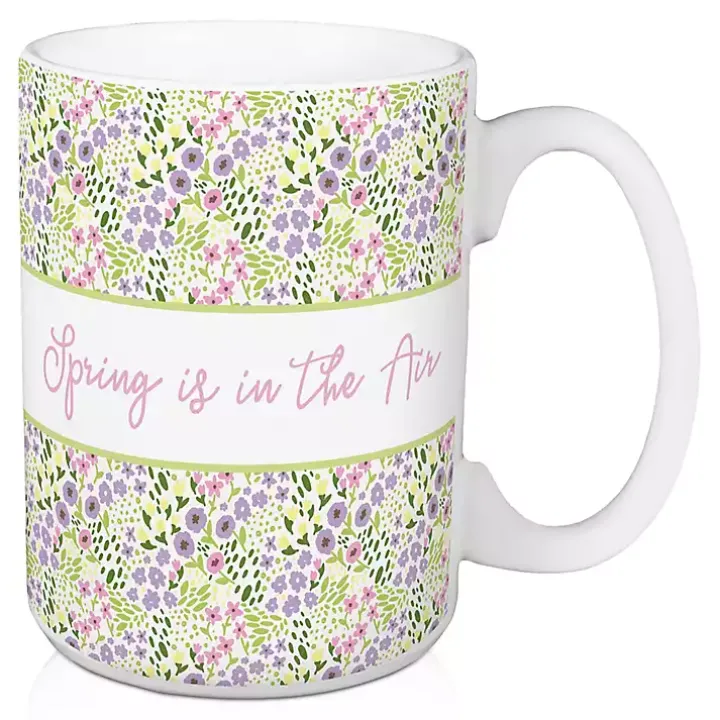 Spring is in the Air Mugs, Set of 2