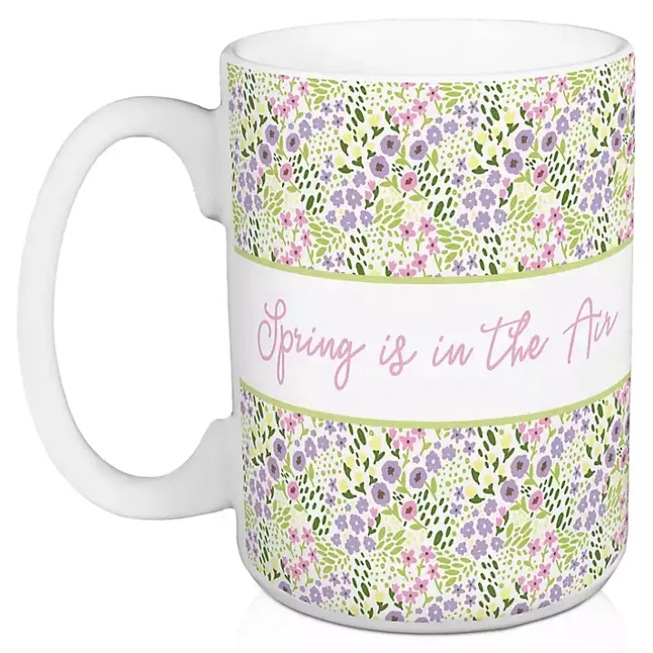 Spring is in the Air Mugs, Set of 2