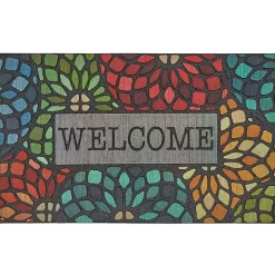 Stained Glass Florets Doormat