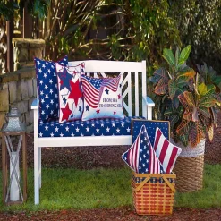 Stars & Stripes Outdoor Lumbar Pillows, Set of 2