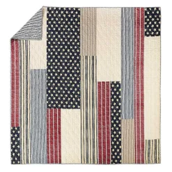 Stars and Striped Patch 3-pc. Full/Queen Quilt Set