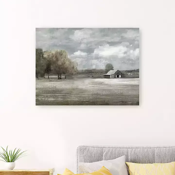 Still Country Quiet Canvas Art Print, 48x36 in.